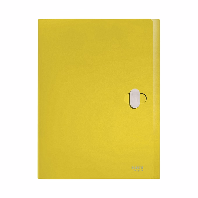 Iratvédő mappa LEITZ Recycle Jumbo A/4 38mm PP sárga