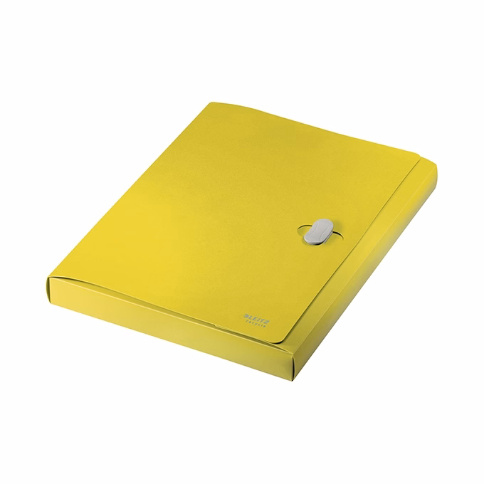 Iratvédő mappa LEITZ Recycle Jumbo A/4 38mm PP sárga