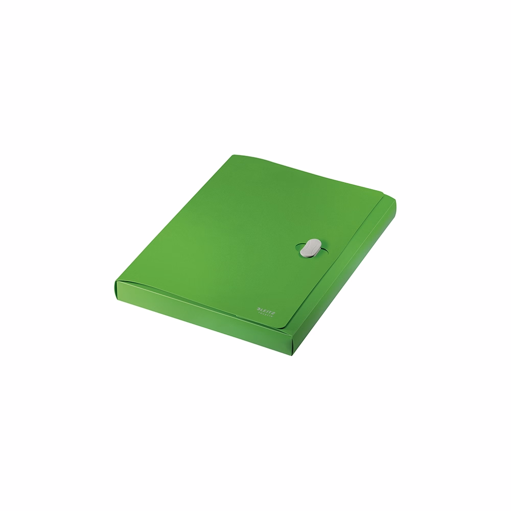 Iratvédő mappa LEITZ Recycle Jumbo A/4 38mm PP zöld