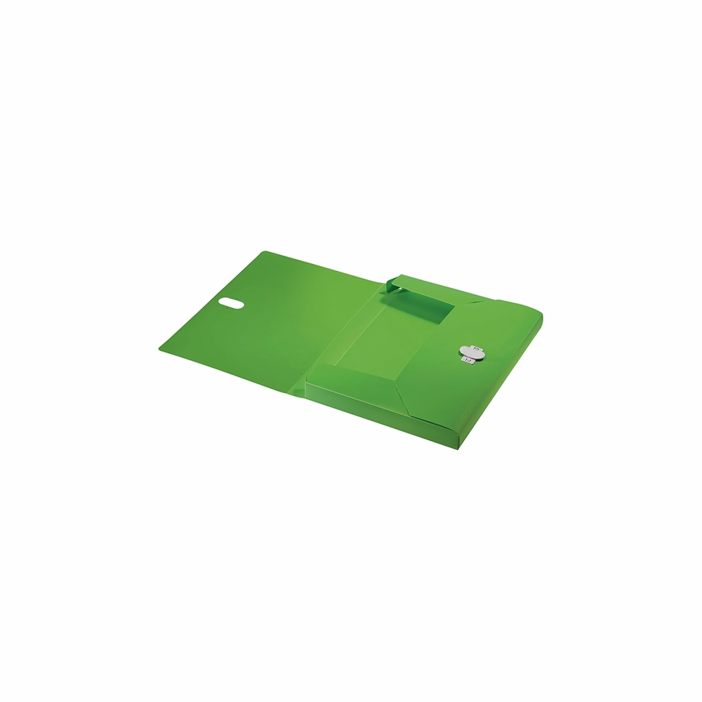 Iratvédő mappa LEITZ Recycle Jumbo A/4 38mm PP zöld