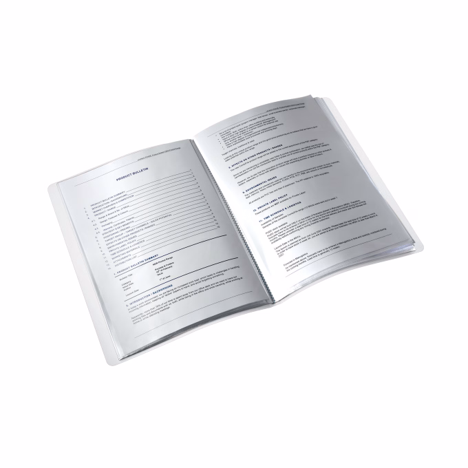 Iratvédő mappa LEITZ Wow A/4 40 zsebes sárga Iratvédő mappa LEITZ Wow A/4 40 zsebes sárga