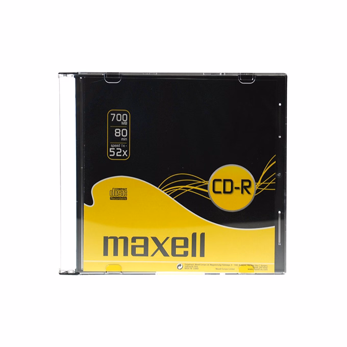 Írható CD MAXELL 700MB slim 52X