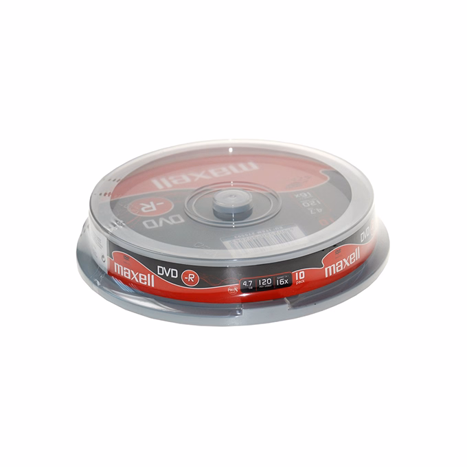 Írható DVD-R MAXELL 4,7GB 10 darabos