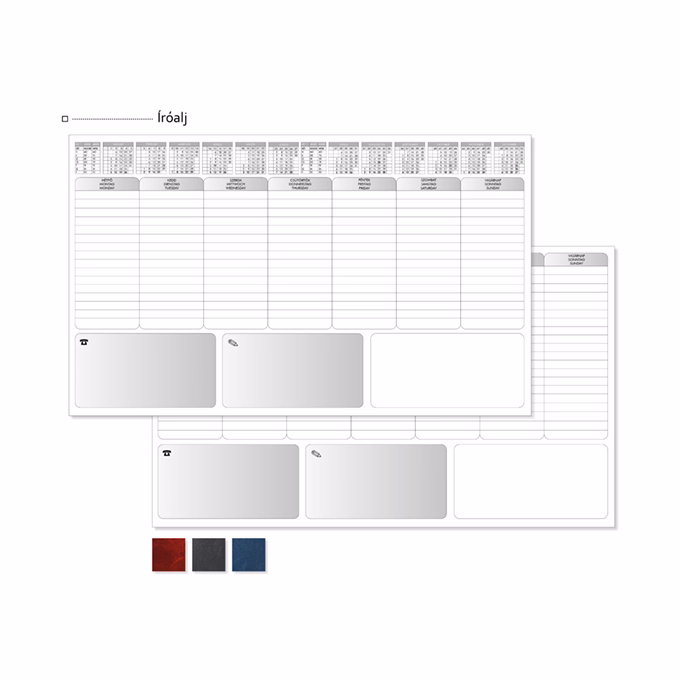 Íróalj ALISCA 576x406mm kék bianco Íróalj ALISCA 576x406mm kék bianco