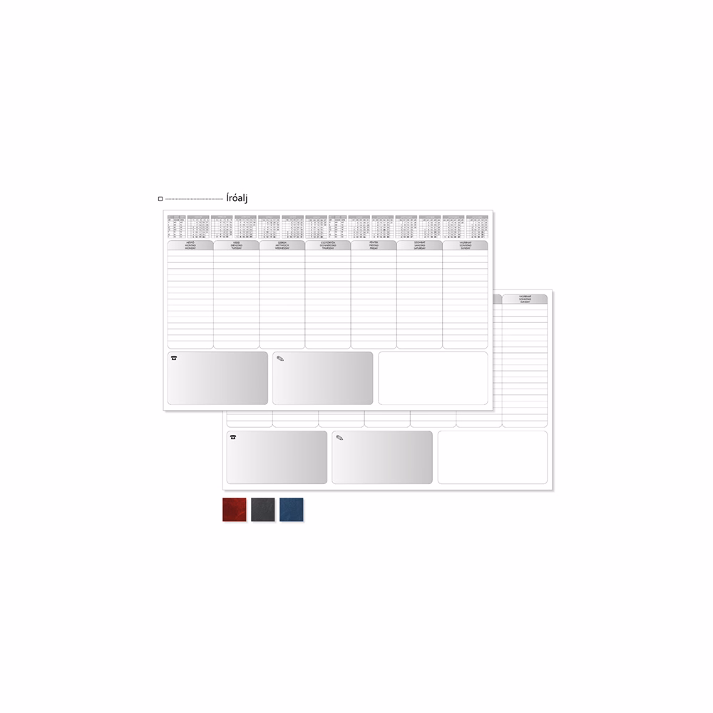 Íróalj ALISCA 576x406mm szürke bianco Íróalj ALISCA 576x406mm szürke bianco