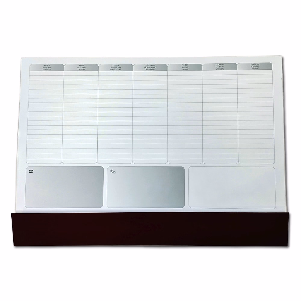 Íróalj ALISCA 576x406mm szürke bianco
