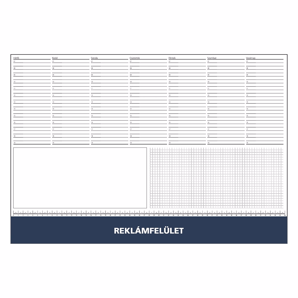 Íróalj REALSYSTEM 7141 570x390mm kék