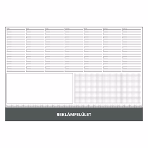 Íróalj REALSYSTEM 7141 570x390mm zöld