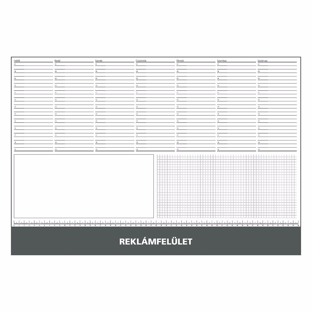 Íróalj REALSYSTEM 7141 570x390mm zöld