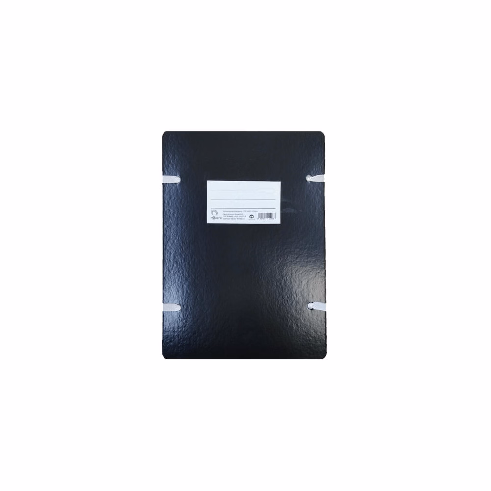 Irományfedél szalagos CLARISSA 1050 g fekete