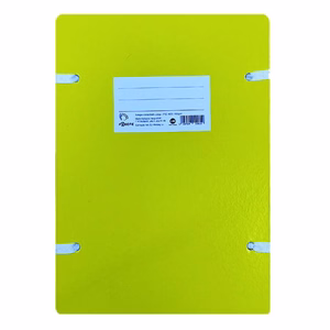 Irományfedél szalagos CLARISSA 1050 g sárga