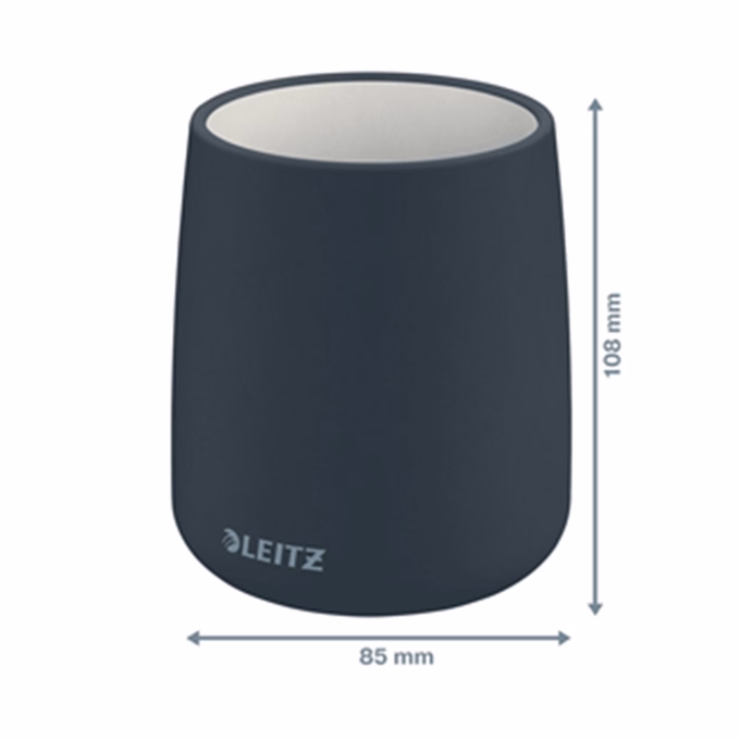 Írószertartó kerámia LEITZ Cosy bársony szürke