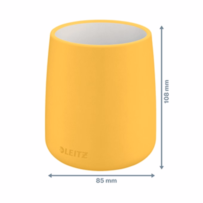 Írószertartó kerámia LEITZ Cosy meleg sárga
