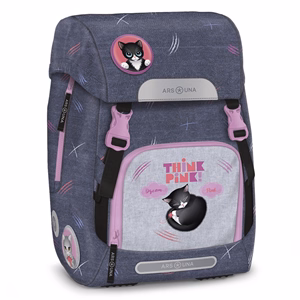 Iskolatáska ARS UNA Easy-Pack Think Pink 5519