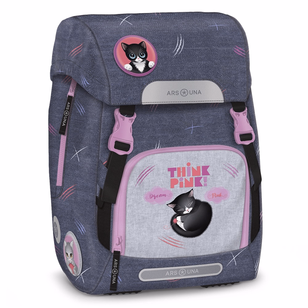 Iskolatáska ARS UNA Easy-Pack Think Pink 5519
