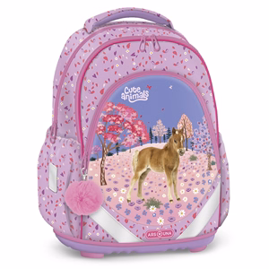 Iskolatáska ARS UNA anatómiai Cute Animals-Horse