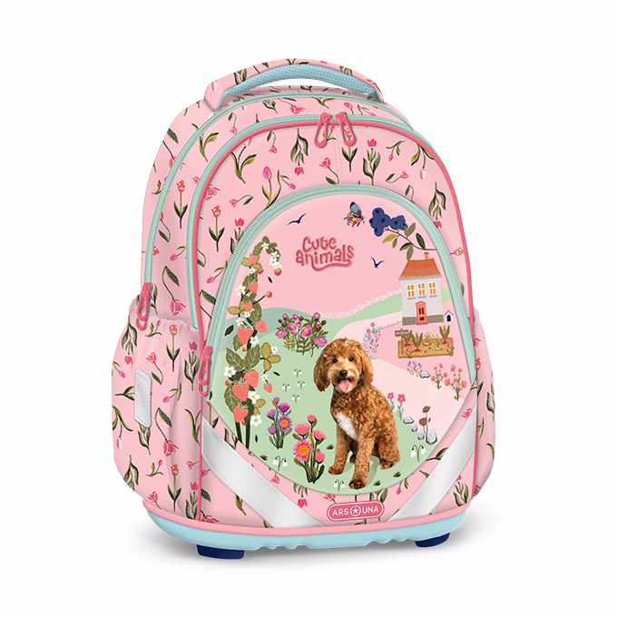 Iskolatáska ARS UNA anatómiai Cute Animals-Doggie