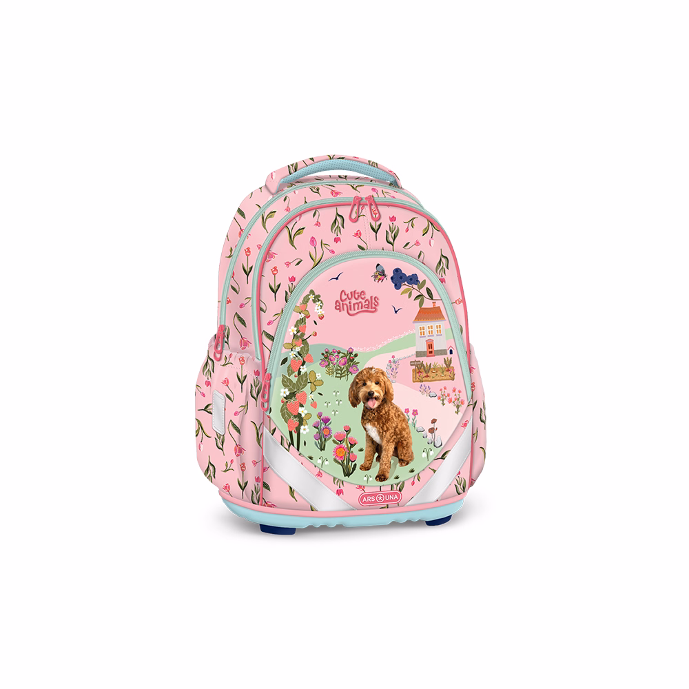 Iskolatáska ARS UNA anatómiai Cute Animals-Doggie