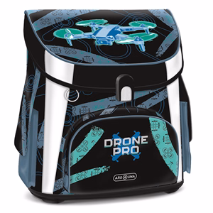 Iskolatáska ARS UNA kompakt easy ergonómikus mágneszáras Drone Pro