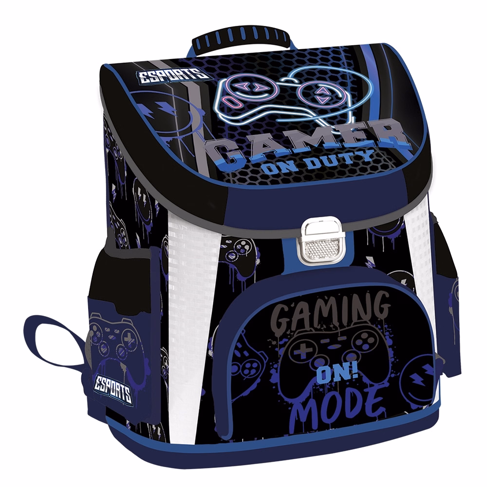Iskolatáska LIZZYSULI Prémium 1-2. osztályos Esport Gamer On Duty