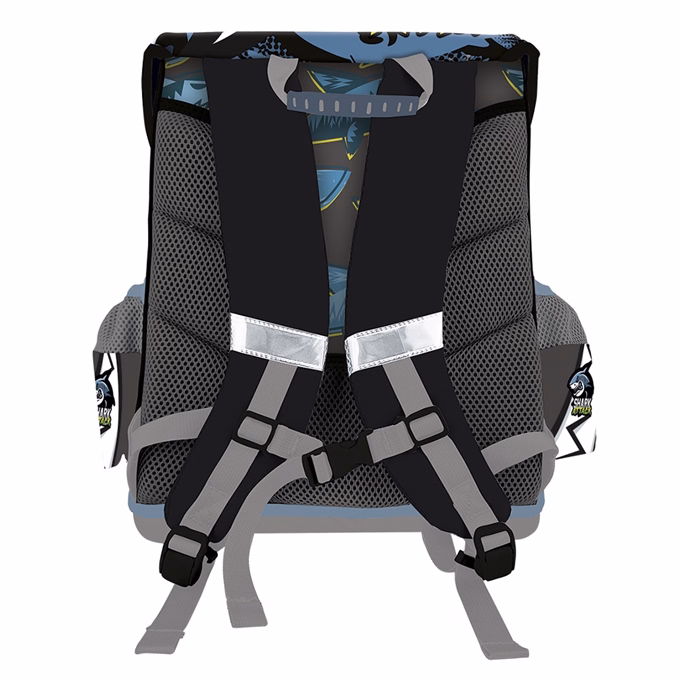 Iskolatáska LIZZYSULI Prémium 1-2. osztályos Shark Attack