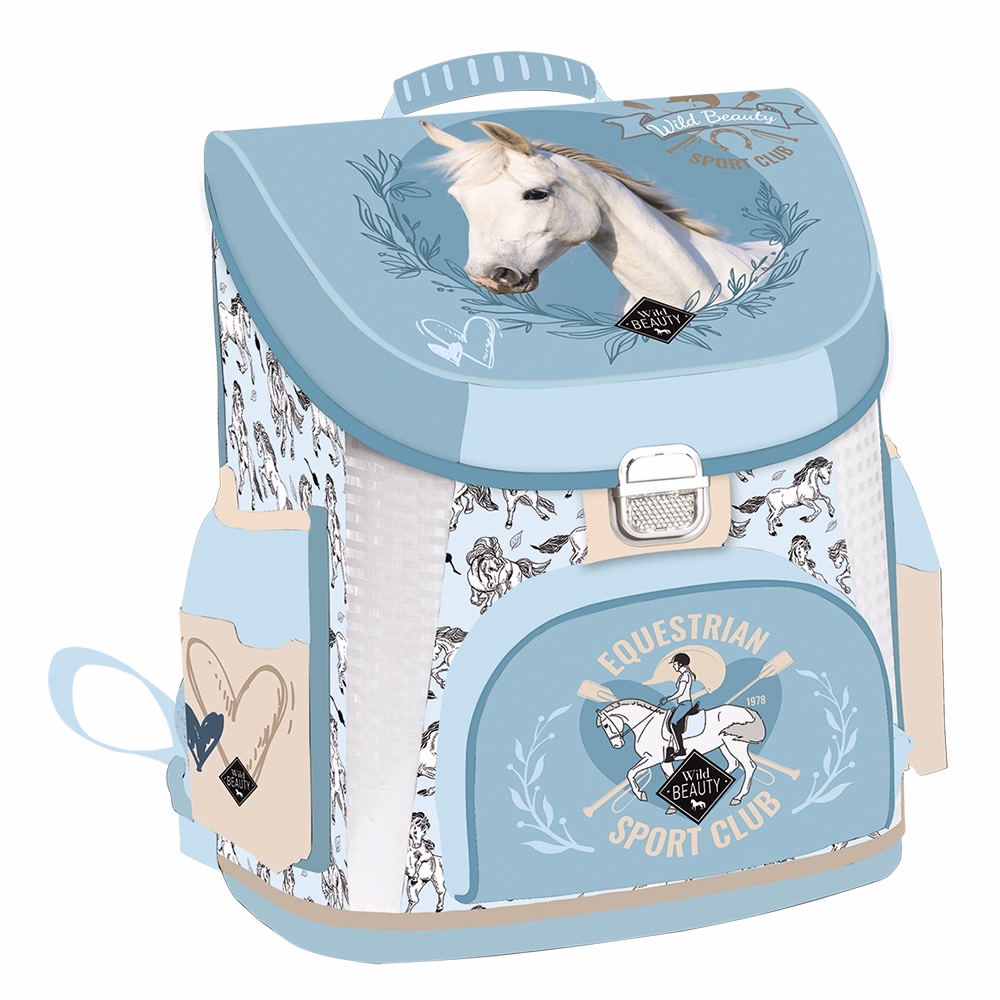 Iskolatáska LIZZYSULI Prémium 1-2. osztályos Wild Beauty Sport Club