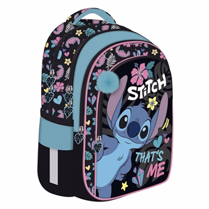 Iskolatáska Lilo és Stitch anatómiai fekete
