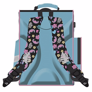 Iskolatáska Lilo és Stitch kompakt fekete