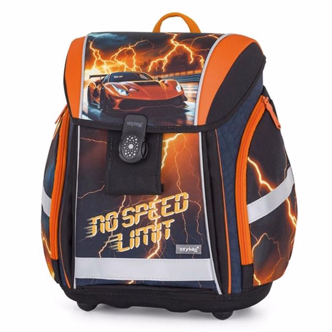 Iskolatáska OXY Premium Light Car 2
