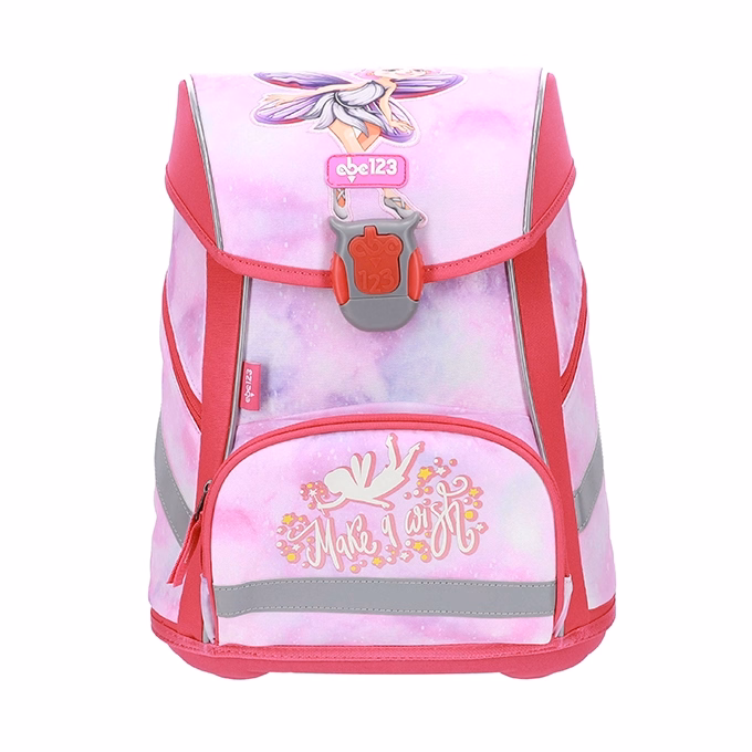 Iskolatáska szett ABC123 4 részes Tinker bell LED csattal