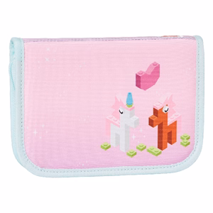 Iskolatáska szett LEGO Maxi Plus 3 részes Sparkle tornazsákkal és felszerelt tolltartóval