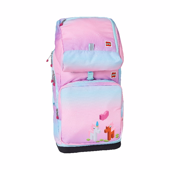 Iskolatáska szett LEGO Maxi Plus 3 részes Sparkle tornazsákkal és felszerelt tolltartóval