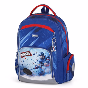 Iskolatáska szett OXY Go 3 részes Hockey tolltartóval és tornazsákkal