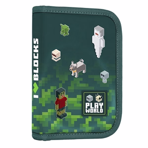 Iskolatáska szett OXY Go 3 részes Playworld tolltartóval és tornazsákkal