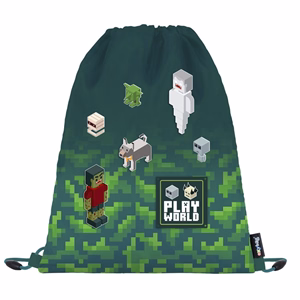 Iskolatáska szett OXY Go 3 részes Playworld tolltartóval és tornazsákkal