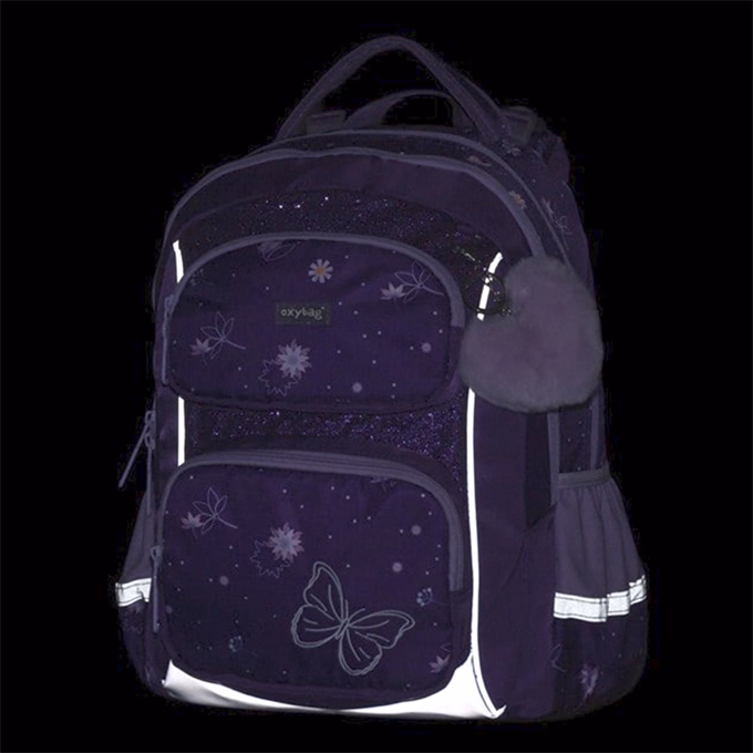 Iskolatáska szett OXY Jumper 3 részes Flowers tolltartóval és tornazsákkal