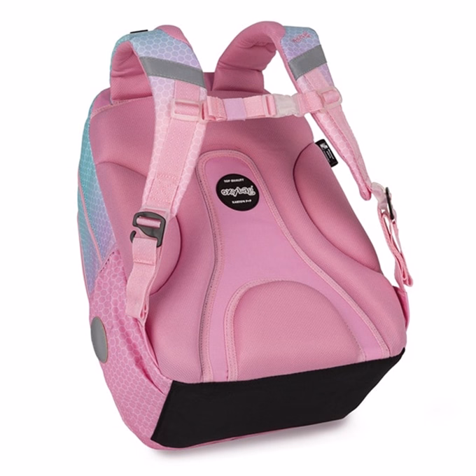 Iskolatáska szett OXY Next 3 részes Ombre pink tolltartóval és tornazsákkal