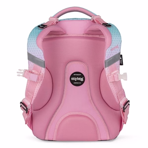 Iskolatáska szett OXY Next 3 részes Ombre pink tolltartóval és tornazsákkal