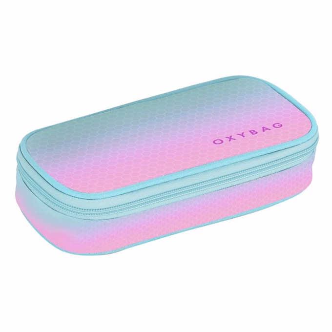 Iskolatáska szett OXY Next 3 részes Ombre pink tolltartóval és tornazsákkal