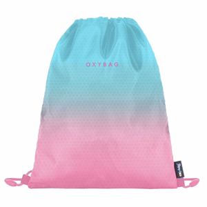 Iskolatáska szett OXY Next 3 részes Ombre pink tolltartóval és tornazsákkal
