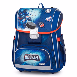 Iskolatáska szett OXY Premium 3 részes Hockey tolltartóval és tornazsákkal