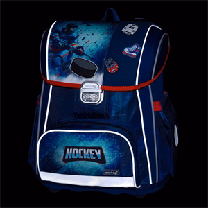 Iskolatáska szett OXY Premium 3 részes Hockey tolltartóval és tornazsákkal