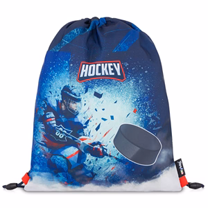 Iskolatáska szett OXY Premium 3 részes Hockey tolltartóval és tornazsákkal