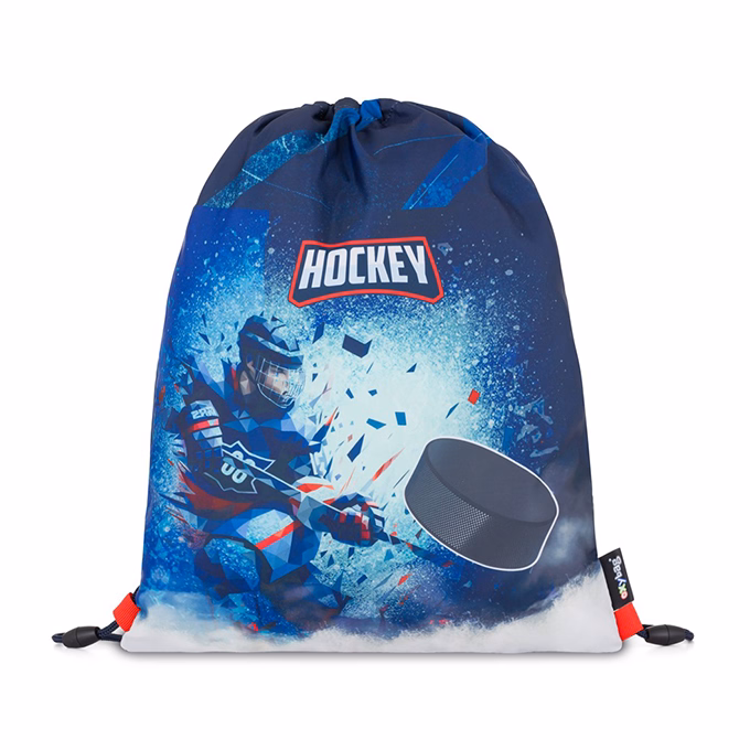 Iskolatáska szett OXY Premium 3 részes Hockey tolltartóval és tornazsákkal