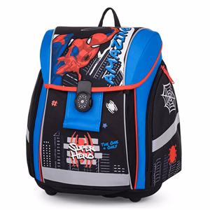 Iskolatáska szett OXY Premium Light 3 részes Spiderman tolltartóval és tornazsákkal