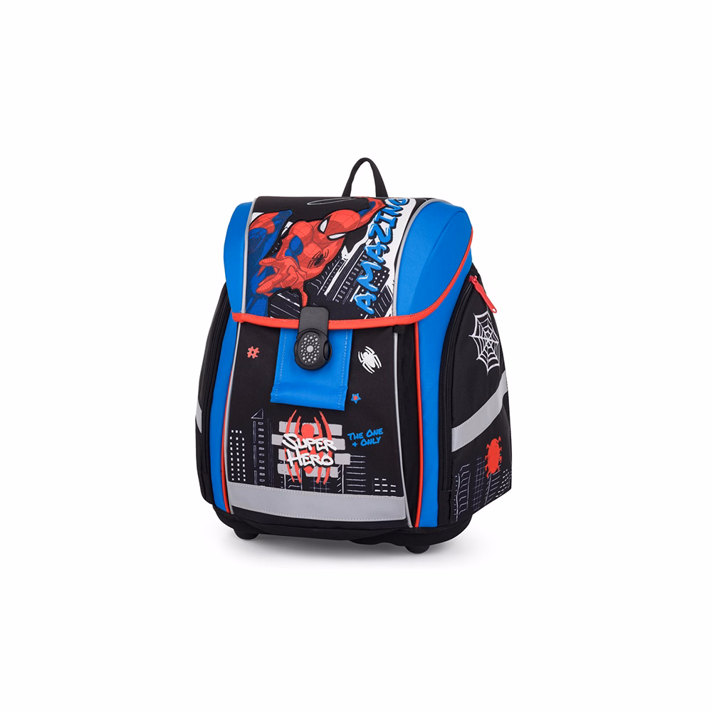 Iskolatáska szett OXY Premium Light 3 részes Spiderman tolltartóval és tornazsákkal