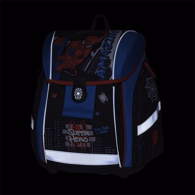 Iskolatáska szett OXY Premium Light 3 részes Spiderman tolltartóval és tornazsákkal