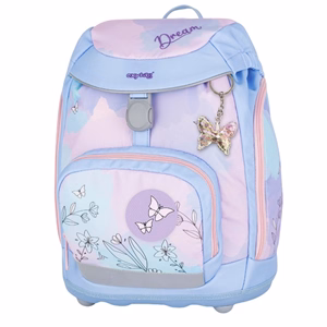 Iskolatáska szett OXY SHERPY 4 részes Colibri tolltartóval, tornazsákkal és cserélhető matricával