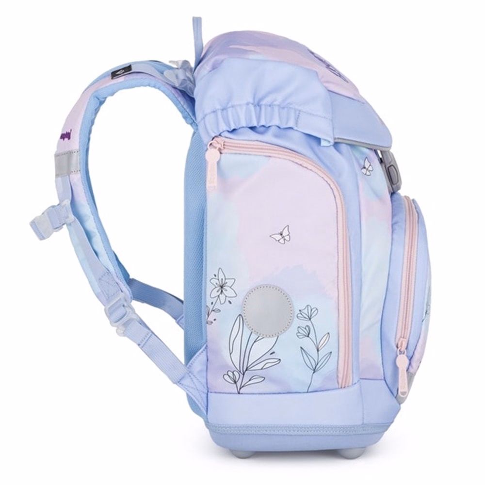 Iskolatáska szett OXY SHERPY 4 részes Colibri tolltartóval, tornazsákkal és cserélhető matricával