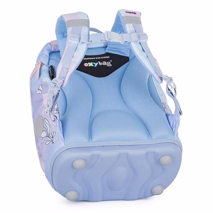 Iskolatáska szett OXY SHERPY 4 részes Colibri tolltartóval, tornazsákkal és cserélhető matricával